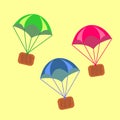 Airdrop vector illustration Design Royalty Free Stock Photo