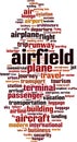 Airfield word cloud