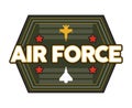 airforce emblem with airplanes