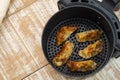 Airfryer gyoza,Use Air Fryer grilled dumplings