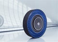 Airless tyre concept Royalty Free Stock Photo