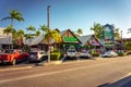 Airlie Beach, Queensland, Australia - Main shopping street