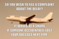 Airline complaint