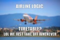 Airline logic joke