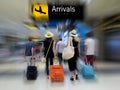 Airline Passengers Royalty Free Stock Photo