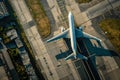 Airliner Ascendancy: Airport View from Above.