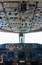 Airliner cockpit details
