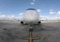 Airliner Embraer 195 front