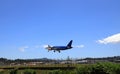 Airliner or Passenger plane AirAsia Airbus A320 landing to airport