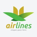 Airlines and Aviation Travel Agency Logo