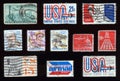 Airmail stamps