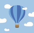 Air ballon. Cartoon style.