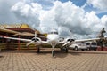 Airplane attraction for tourists at the Rodo Master