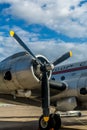 Airplane in Berlin Tempelhof Royalty Free Stock Photo