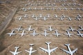 Airplane Boneyard Royalty Free Stock Photo