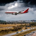 Airplane Cargo - Logistic | AviÃÂ£o Carga - Logistica Royalty Free Stock Photo