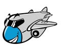 Airplane cartoon