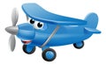 Airplane Cartoon Character