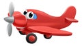 Airplane Cartoon Character