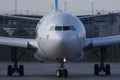 Airplane, close-up view