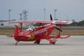 Airplane display in Istanbul Airshow in Istanbul Ataturk Airport