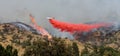 Airplane Dropping Fire Retardant on a Wildfire