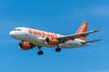 Airplane easyJet G-EZFR Airbus A319-100