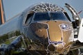 Airplane Embraer 195-E2 Profit Hunter Tech Lion at MAKS International Aerospace Salon MAKS-2019