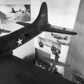 Airplane exhibition in National WWII museum Royalty Free Stock Photo