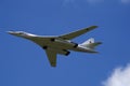 Airplane fly on parade of Victory, Moscow