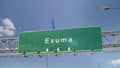 Airplane Landing Exuma