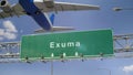 Airplane Take off Exuma