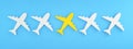 Airplane icons panoramic