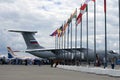 Airplane IL-76MD-90A at MAKS International Aerospace Salon MAKS-2017