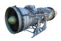 Jet engine details Royalty Free Stock Photo