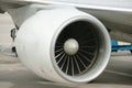 Airplane Jet Engine Royalty Free Stock Photo