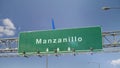 Airplane Landing Manzanillo