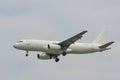 Airplane landing at Saigon Airport SGN Royalty Free Stock Photo