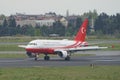 Airplane Landing to Istanbul Ataturk Airport