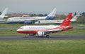 Airplane Landing to Istanbul Ataturk Airport