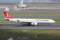 Airplane Landing to Istanbul International Airport