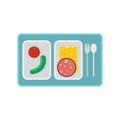Airplane lunch icon