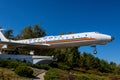 Airplane monument in Chisinau. Royalty Free Stock Photo