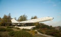 Airplane monument in Chisinau Royalty Free Stock Photo