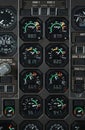 Airplane power panel