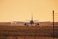 Airplane ready for take off Royalty Free Stock Photo