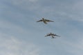 Airplane refueling Royalty Free Stock Photo