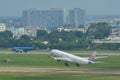 Airplane at Saigon Airport, Vietnam