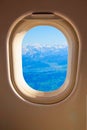 Airplane side window