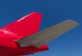 Airplane tail Royalty Free Stock Photo